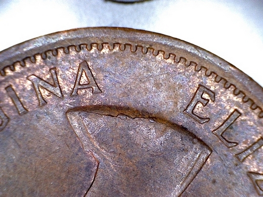 1956-1-Cent-Die-Break-Or-Die-Chip